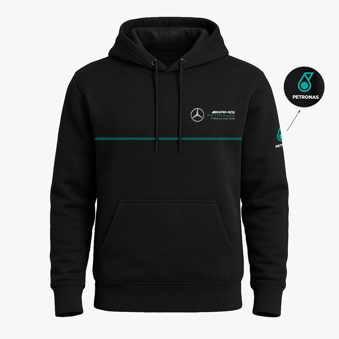 Benz High Density Black Hoodie