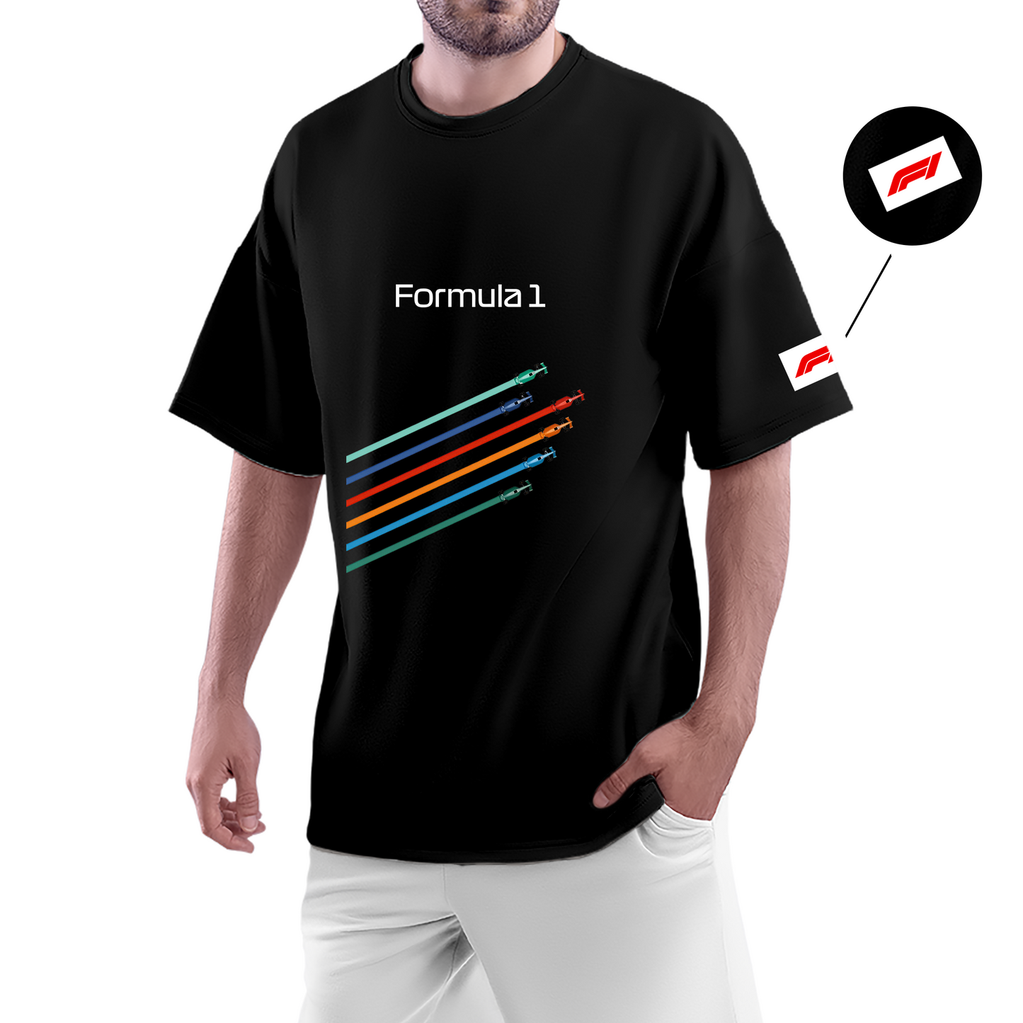Formula 1 - 25th Edition Motorsport Oversized T-Shirt