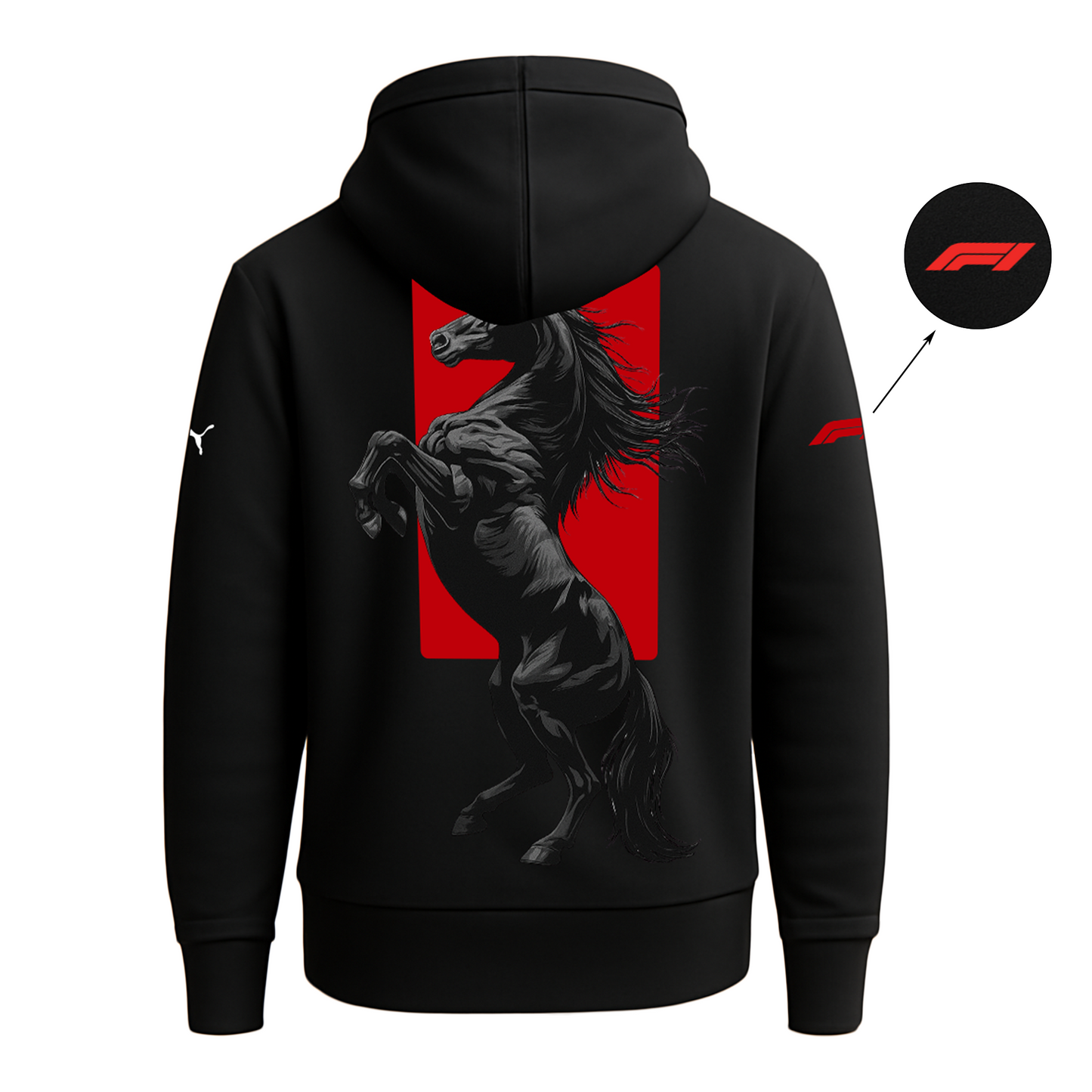 Rag Lewis Hamilton Black Hoodie