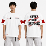 Never Stop Dreaming Oversized T-Shirt