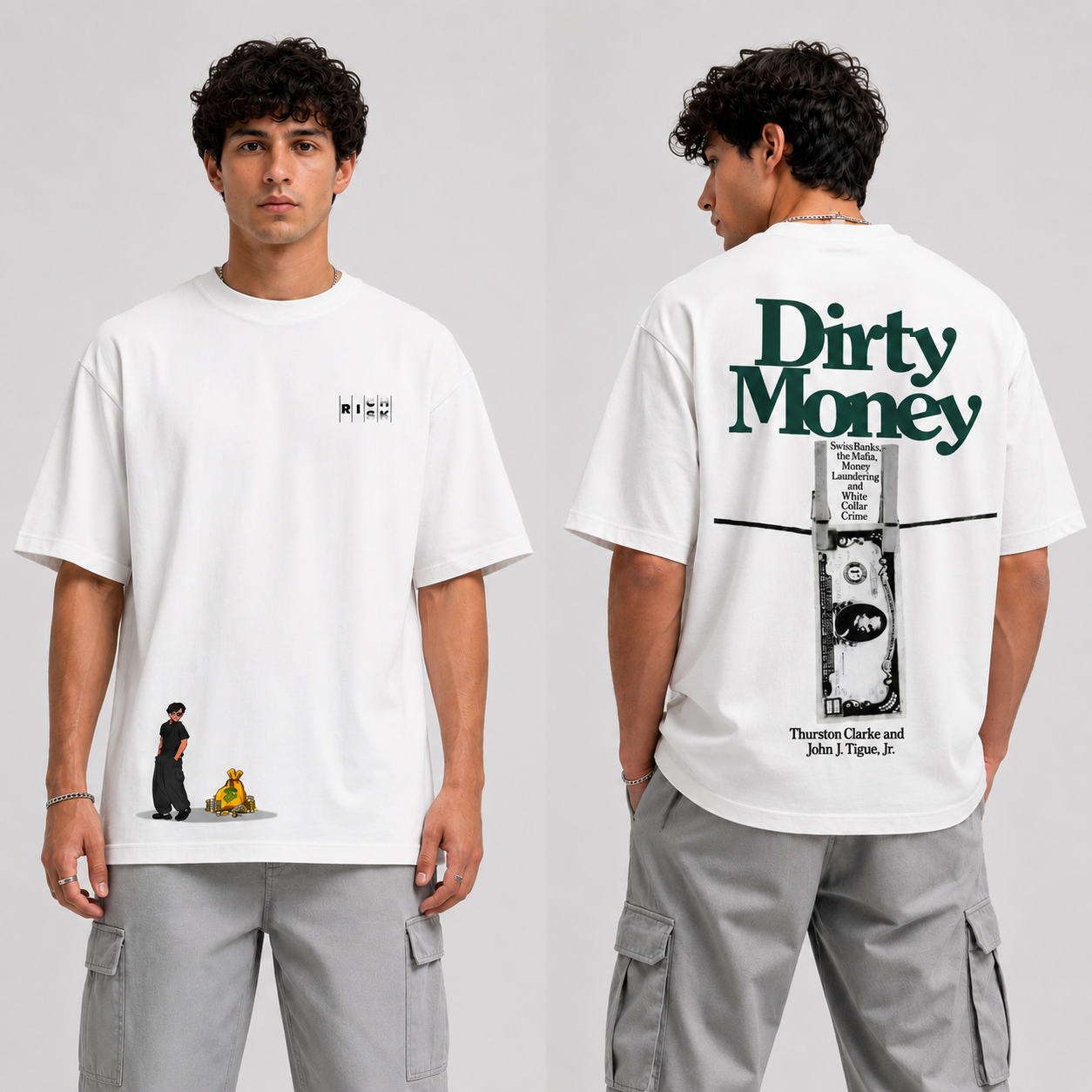 Dirty Money Oversized T-Shirt