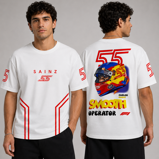 Motorsport Carlos Sainz-55 F1 T-Shirt