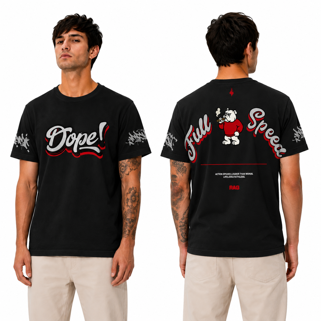 Dope Full Speed Half Sleeve T-Shirt
