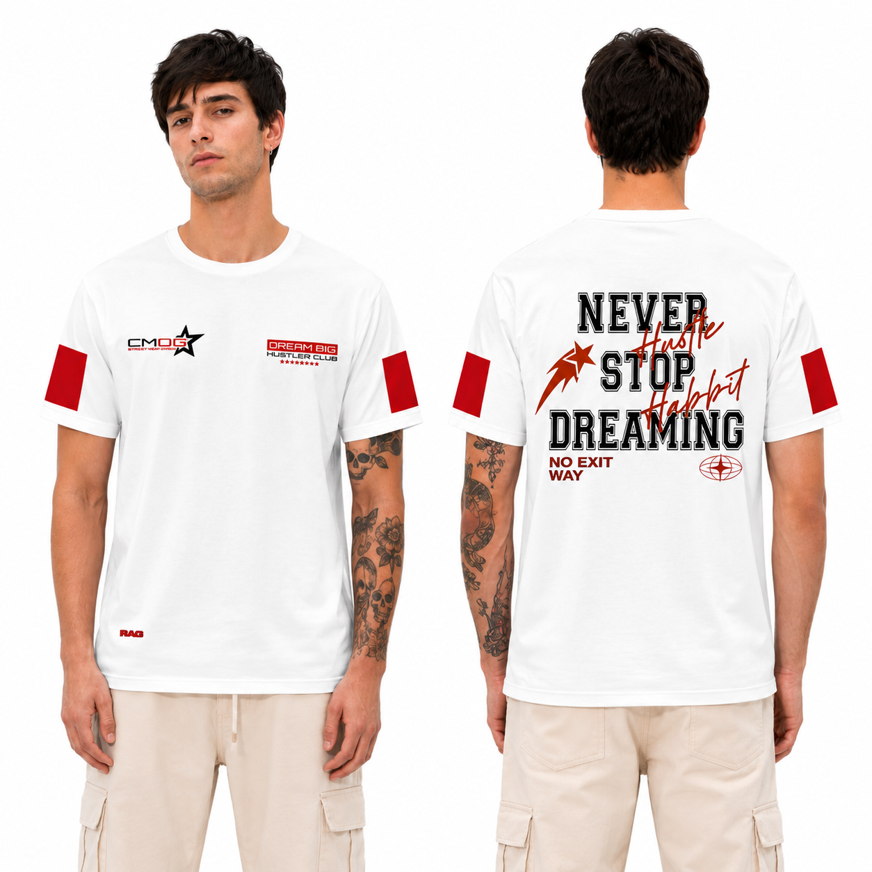 Never Stop Pushing T-Shirt