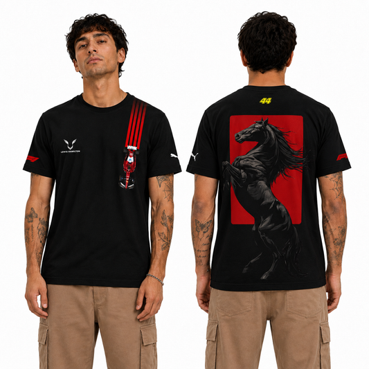 Lewis Hamilton Motorsport Half Sleeve T-Shirt
