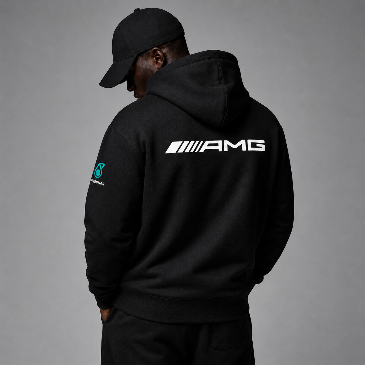 Benz High Density Black Hoodie