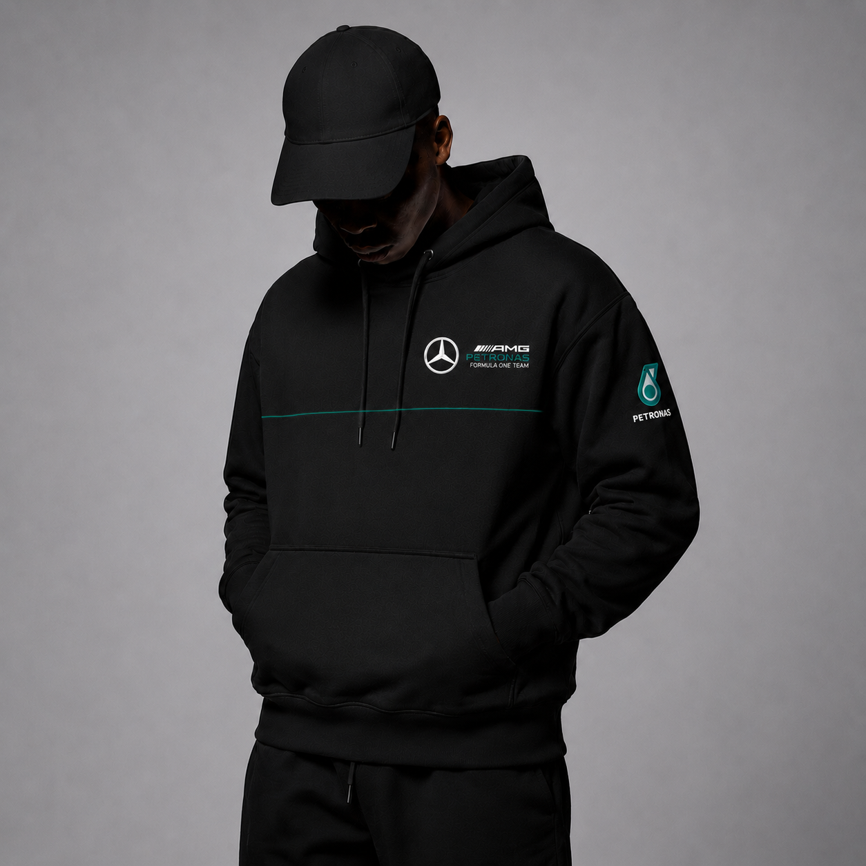 Benz High Density Black Hoodie