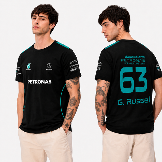 Neon Mercedes-Benz Half Sleeve T-shirt